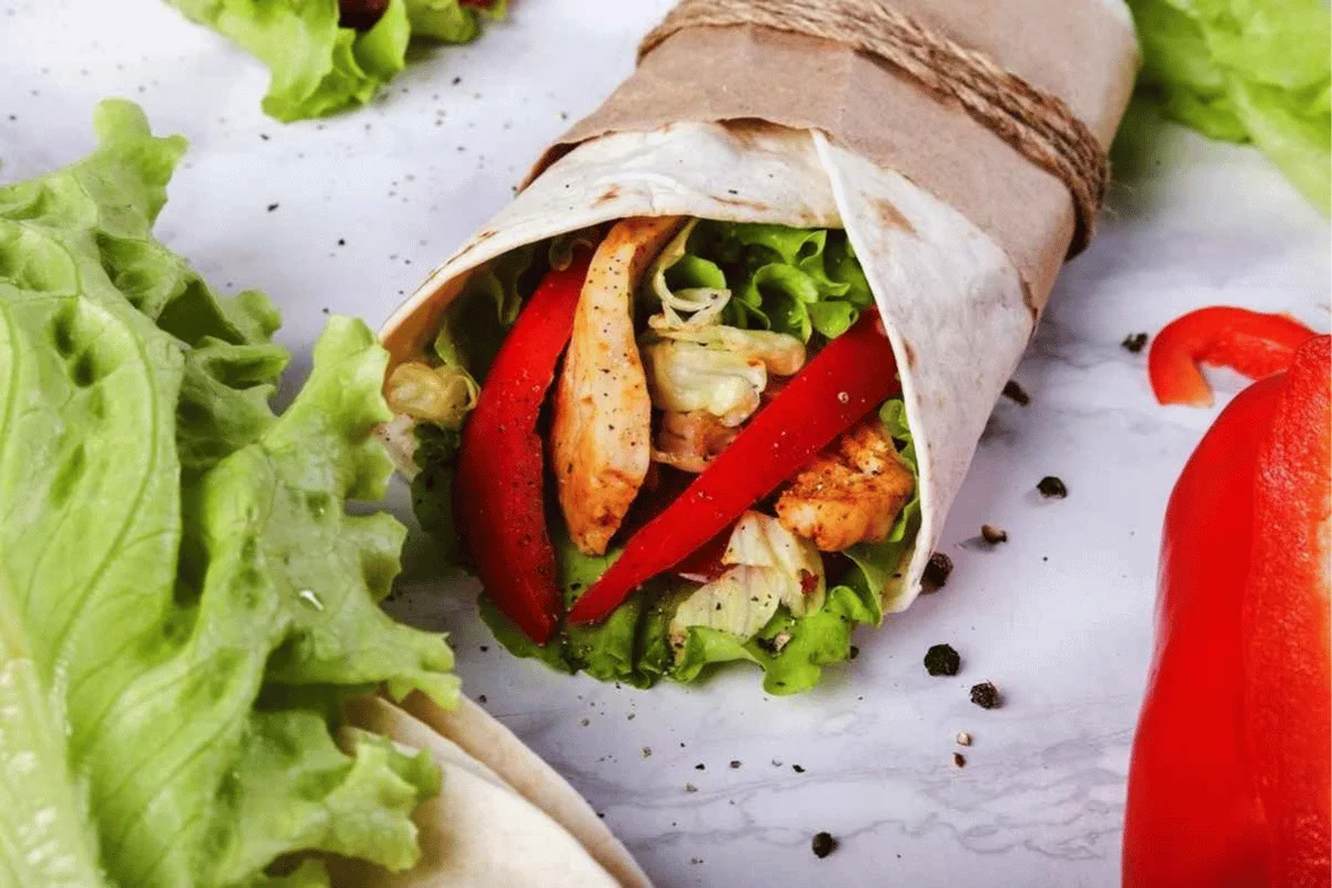 Grilled Veggie Wrap