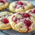 Decadent Raspberry Cheesecake Cookies