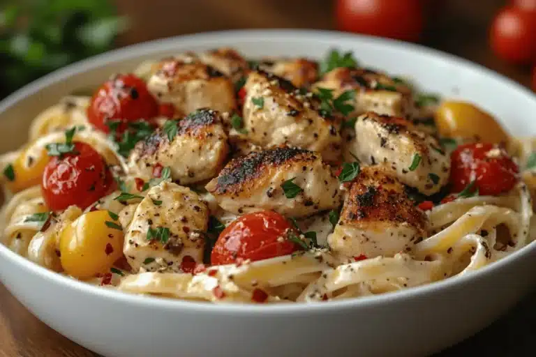 One-Pot Cajun Chicken Alfredo