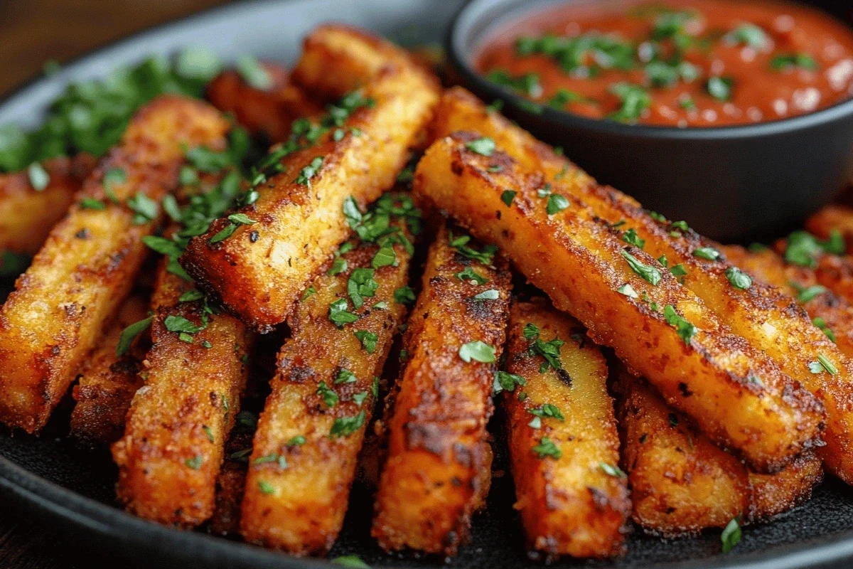 Perfectly Crispy Sweet Heat Cornbread Fries