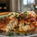 Crispy Parmesan-Crusted Chicken Thighs are delicious!