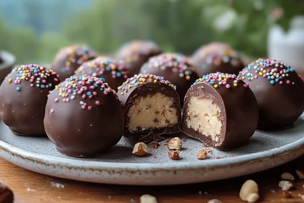 Decadent No-Bake Peanut Butter Cheesecake Truffles