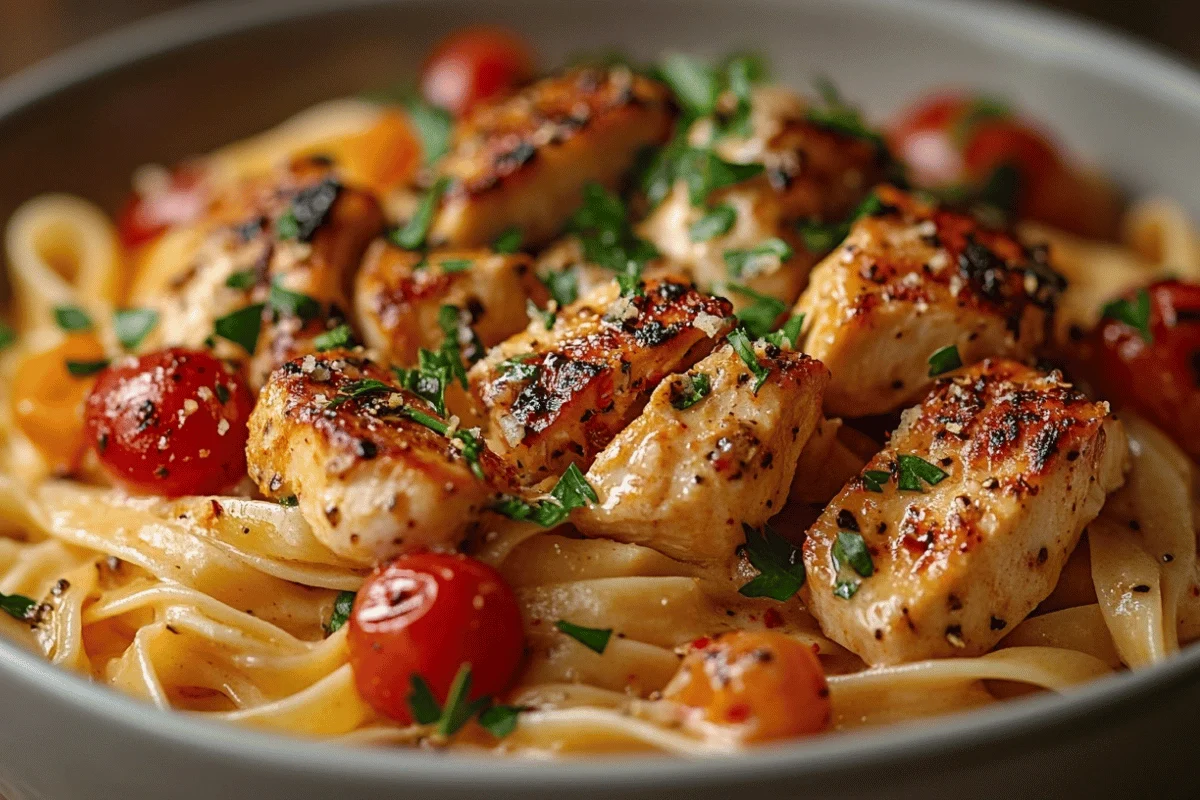 Cajun Chicken Alfredo