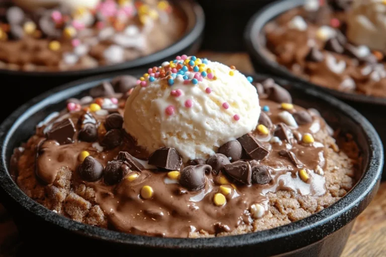 Chocolate Lava Cookie Skillets