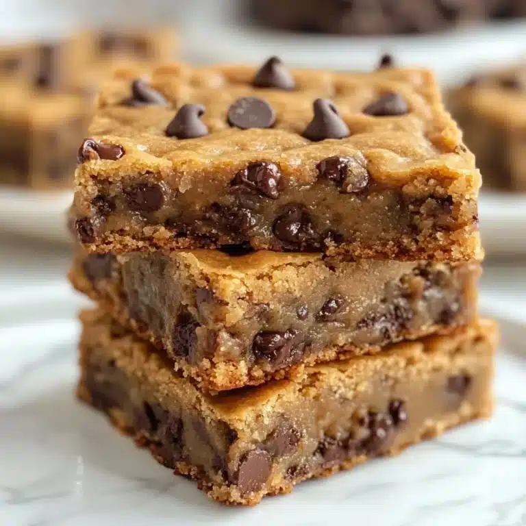 Chocolate Chip Cookie Bars