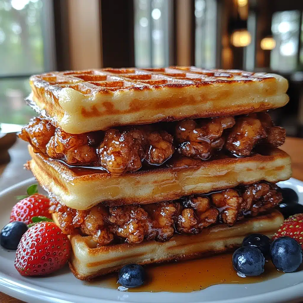 Southern-Style Honey Butter Waffle Sandwiches Delight!