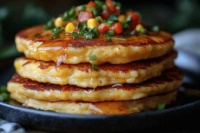 Sweet Heat Cornbread Pancakes