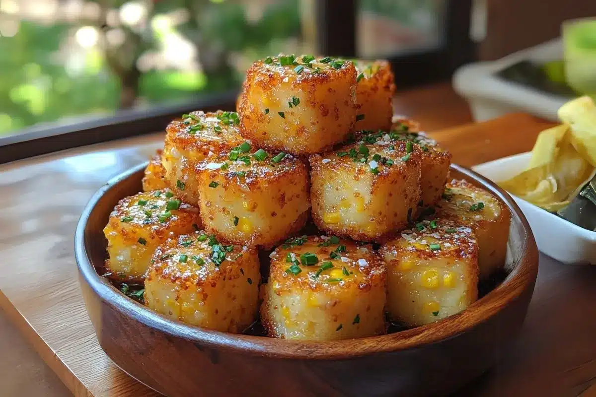 Honey Butter Cornbread Poppers