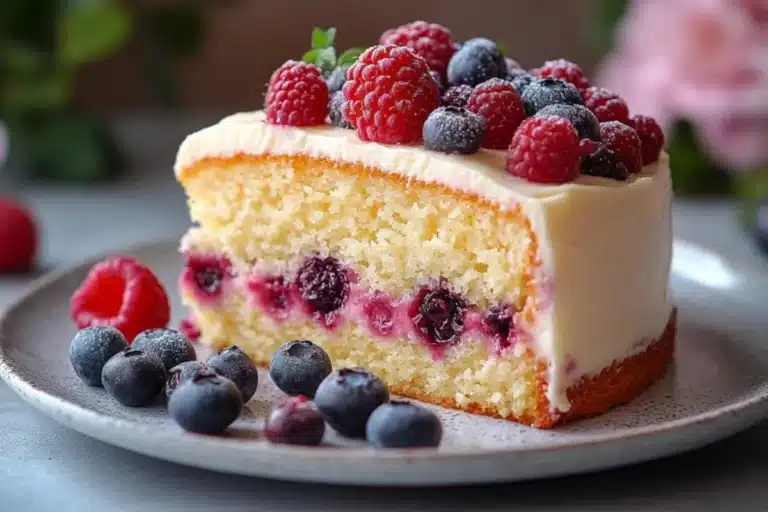 Irresistible Berry Bliss Cake