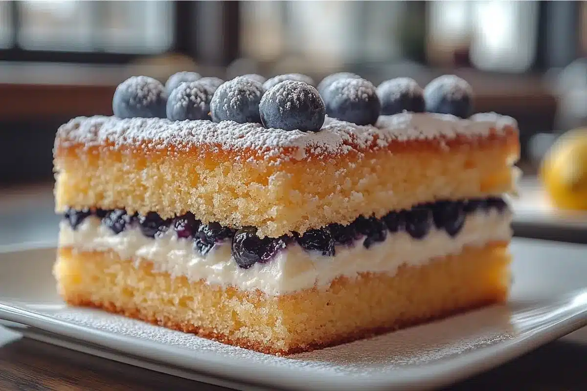 Lemon Blueberry Pound Cake