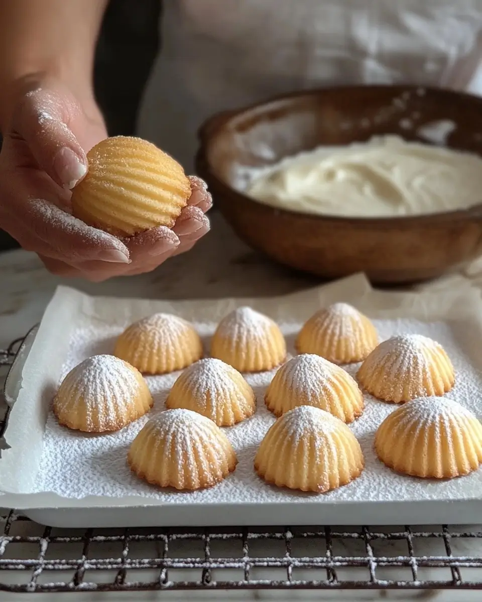 madeline cookies recipe using cream