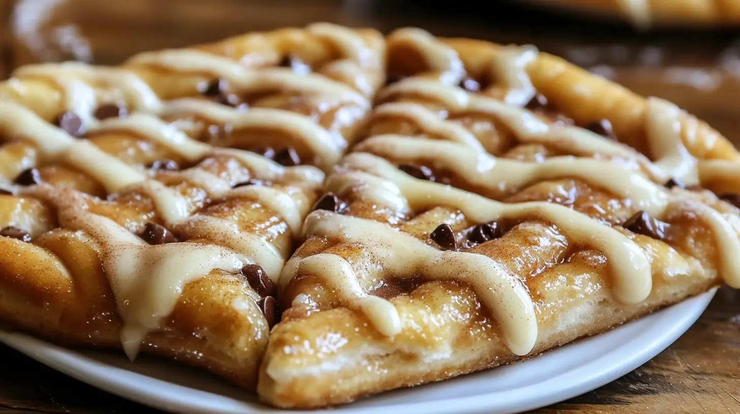 Cinnamon Sugar Crescent Roll Pizza: 8 Steps to Delight!