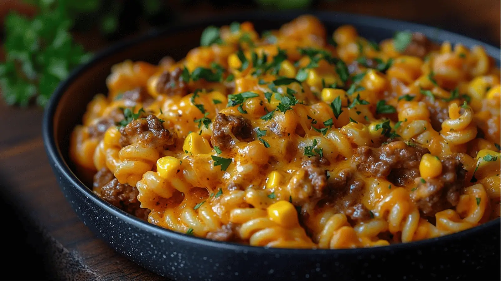 LOADED CHEDDAR RANCH BEEF AND SWEET CORN ROTINI BAKE: 5 Steps to Blissful Flavor!