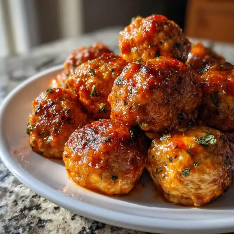 Buffalo Chicken Meatballs