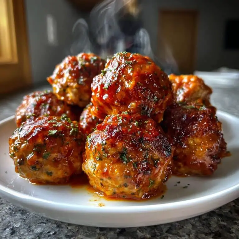 Buffalo Chicken Meatballs