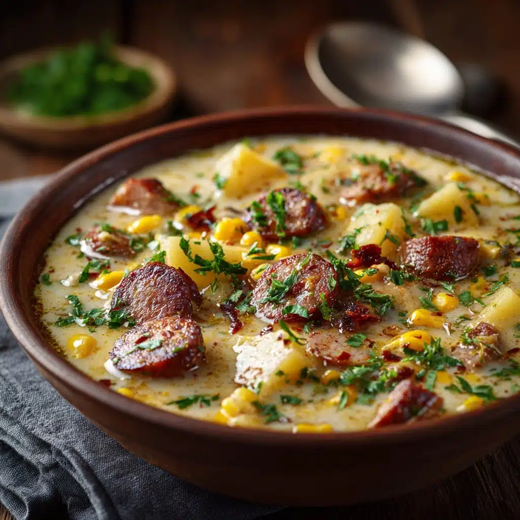 Sausage Corn Chowder – Creamy, Hearty, and One-Pot Comfort in 45 Minutes