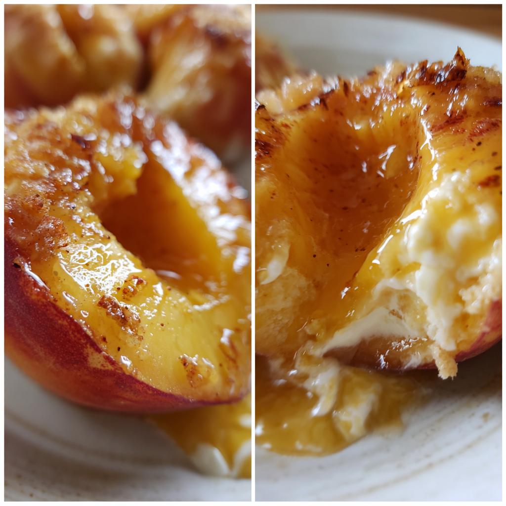 Air Fryer Peaches - detail 2