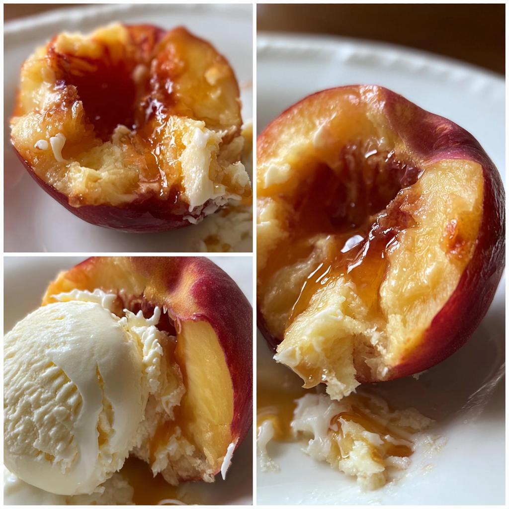 Air Fryer Peaches - detail 3