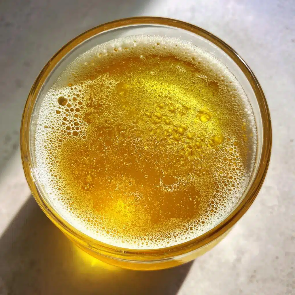 Apple cider vinegar & pineapple drink - detail 1
