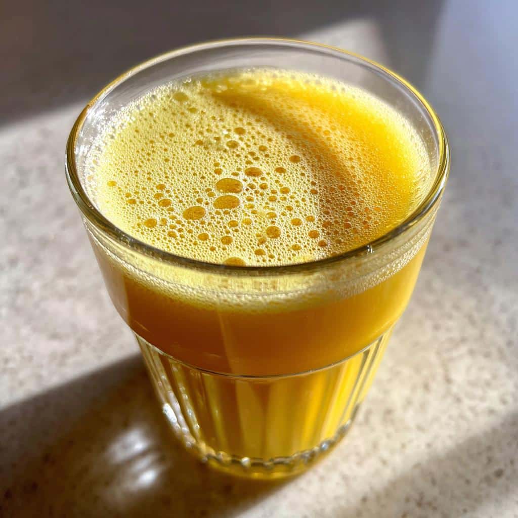 Apple cider vinegar & pineapple drink - detail 2