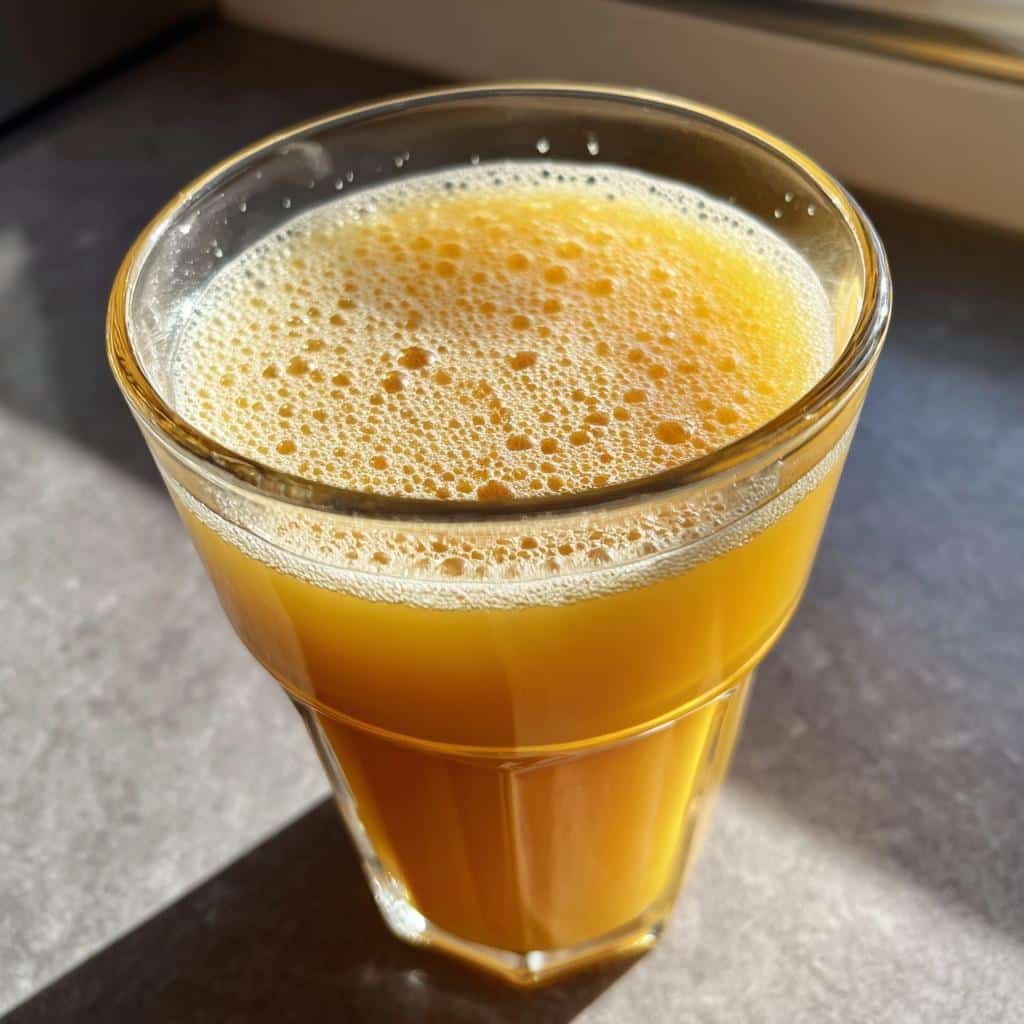 Apple cider vinegar & pineapple drink - detail 3