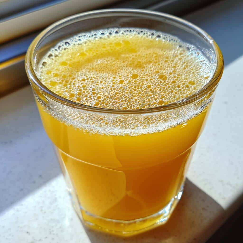 Apple cider vinegar & pineapple drink - detail 4