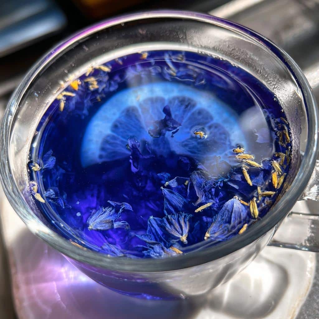 Butterfly Pea Flowers - detail 1