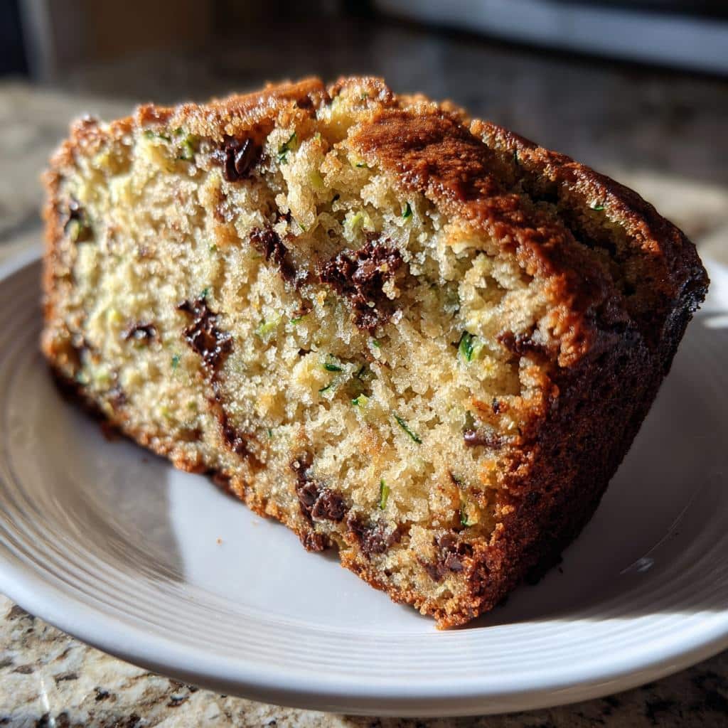 Chocolate Chip Zucchini Bread - detail 3