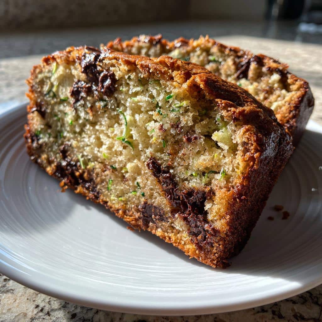 Chocolate Chip Zucchini Bread: 2 Loaves of Pure Bliss