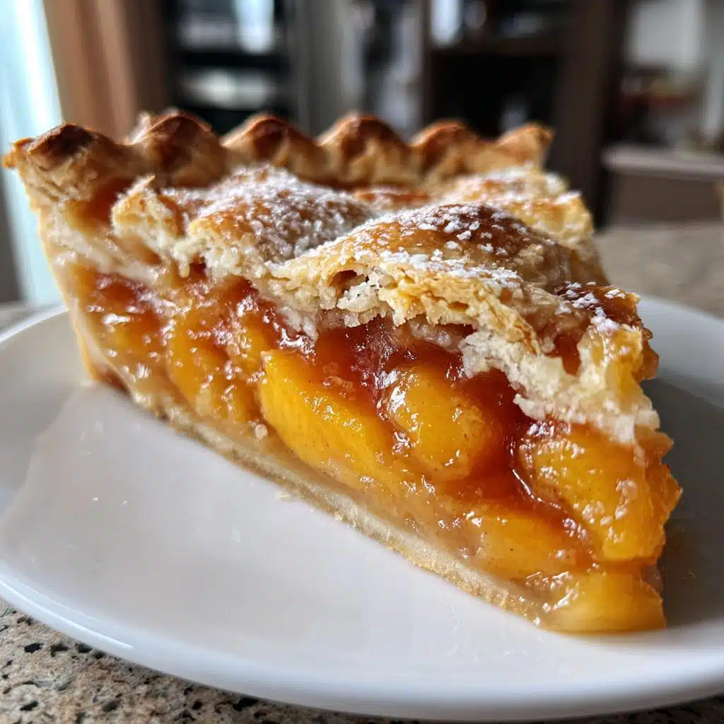 Fresh Peach Pie: 6 Cups of Amazing Summer Magic