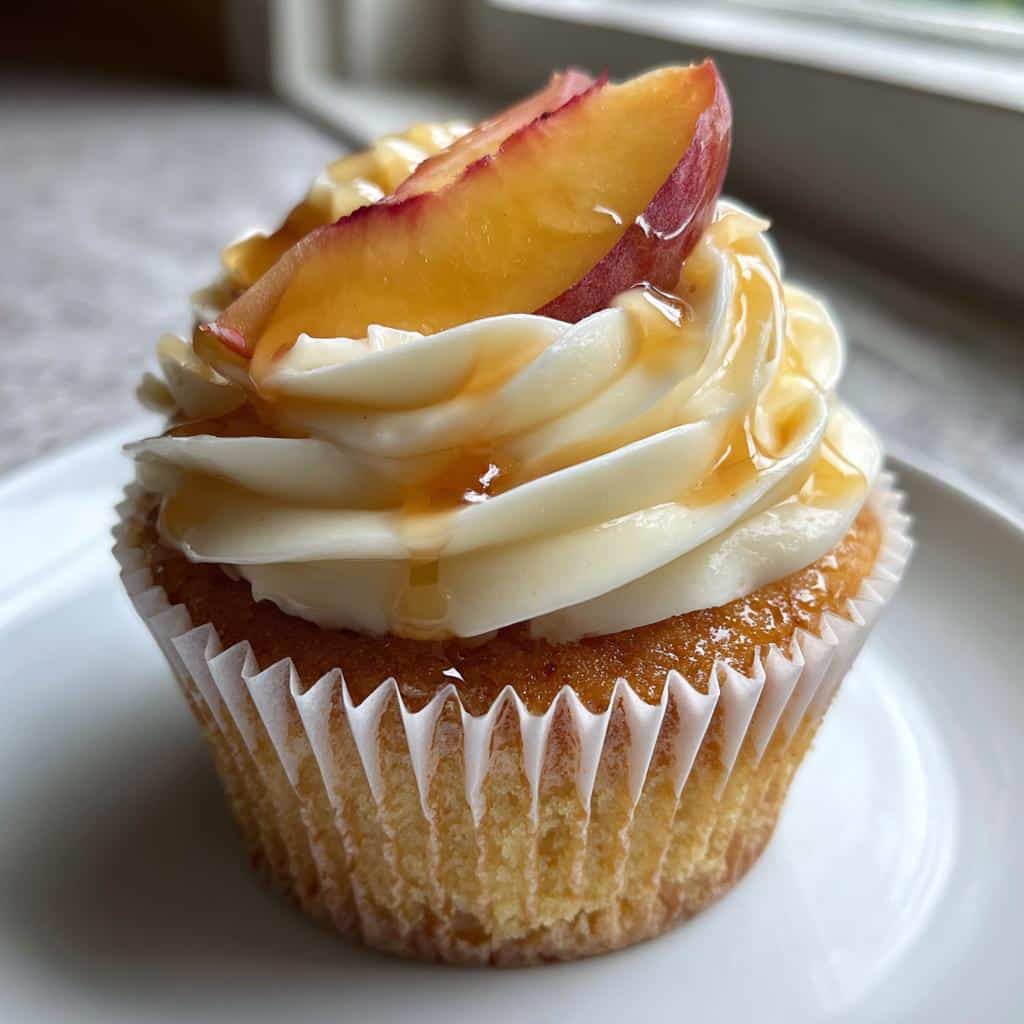 Honey Peach Cream Cheese Cupcakes: Your 1-Hour Bliss!