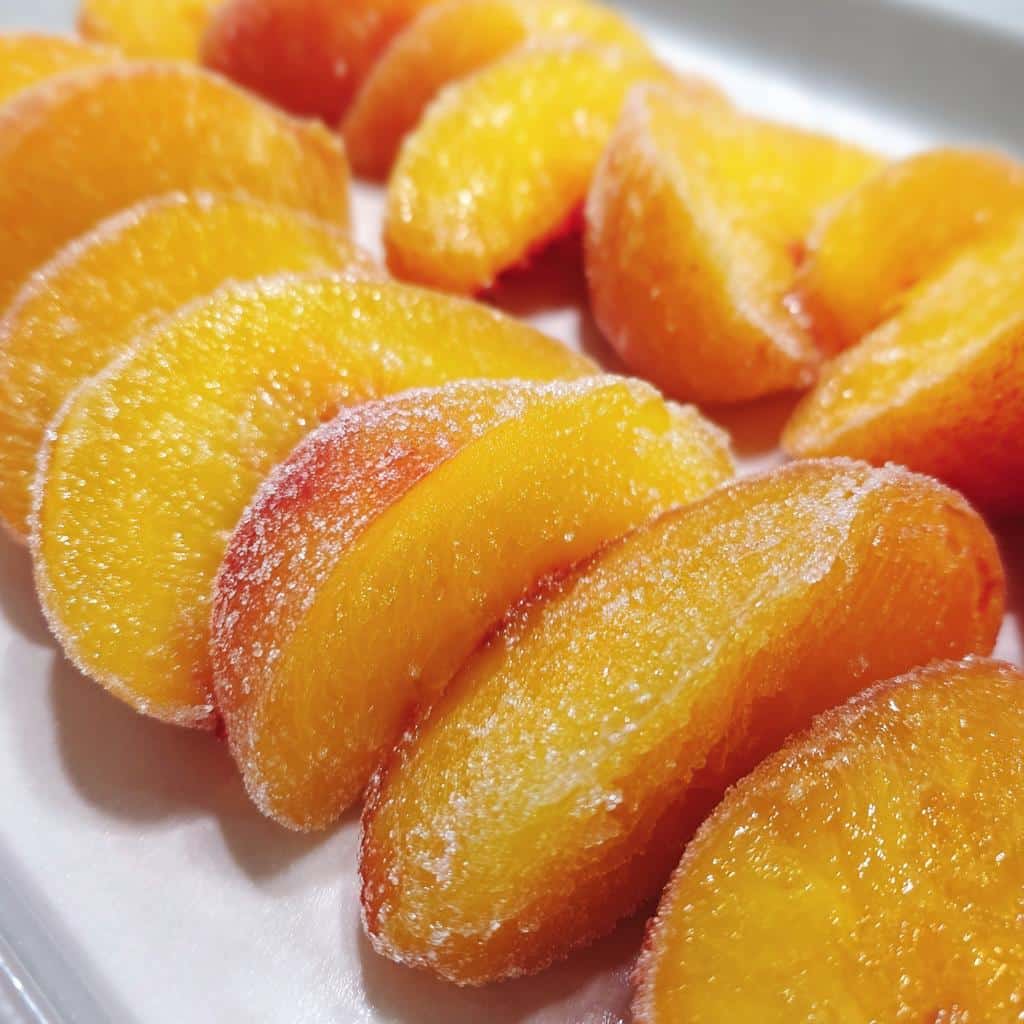 How to Freeze Peaches - detail 1