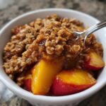 Nectarine Brown Sugar Crisp