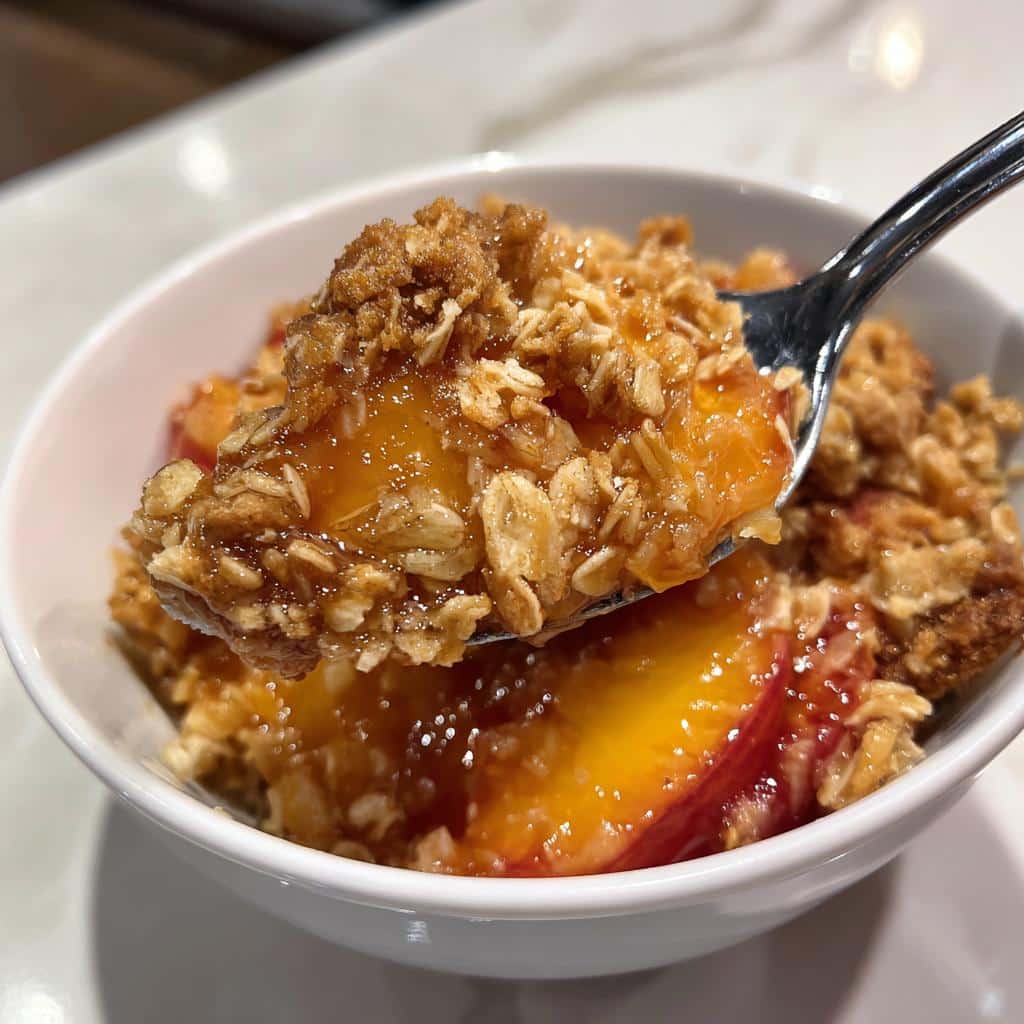 Nectarine Brown Sugar Crisp: A 24-Minute Marvel! 6 Nectarine Brown Sugar Crisp - detail 2