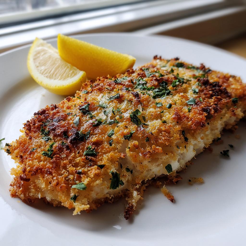 Parmesan-Crusted Baked Fish - detail 2