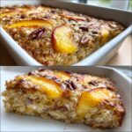 Peach Baked Oatmeal
