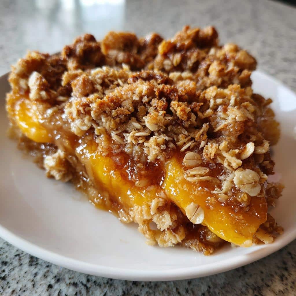 Peach Crisp - detail 2