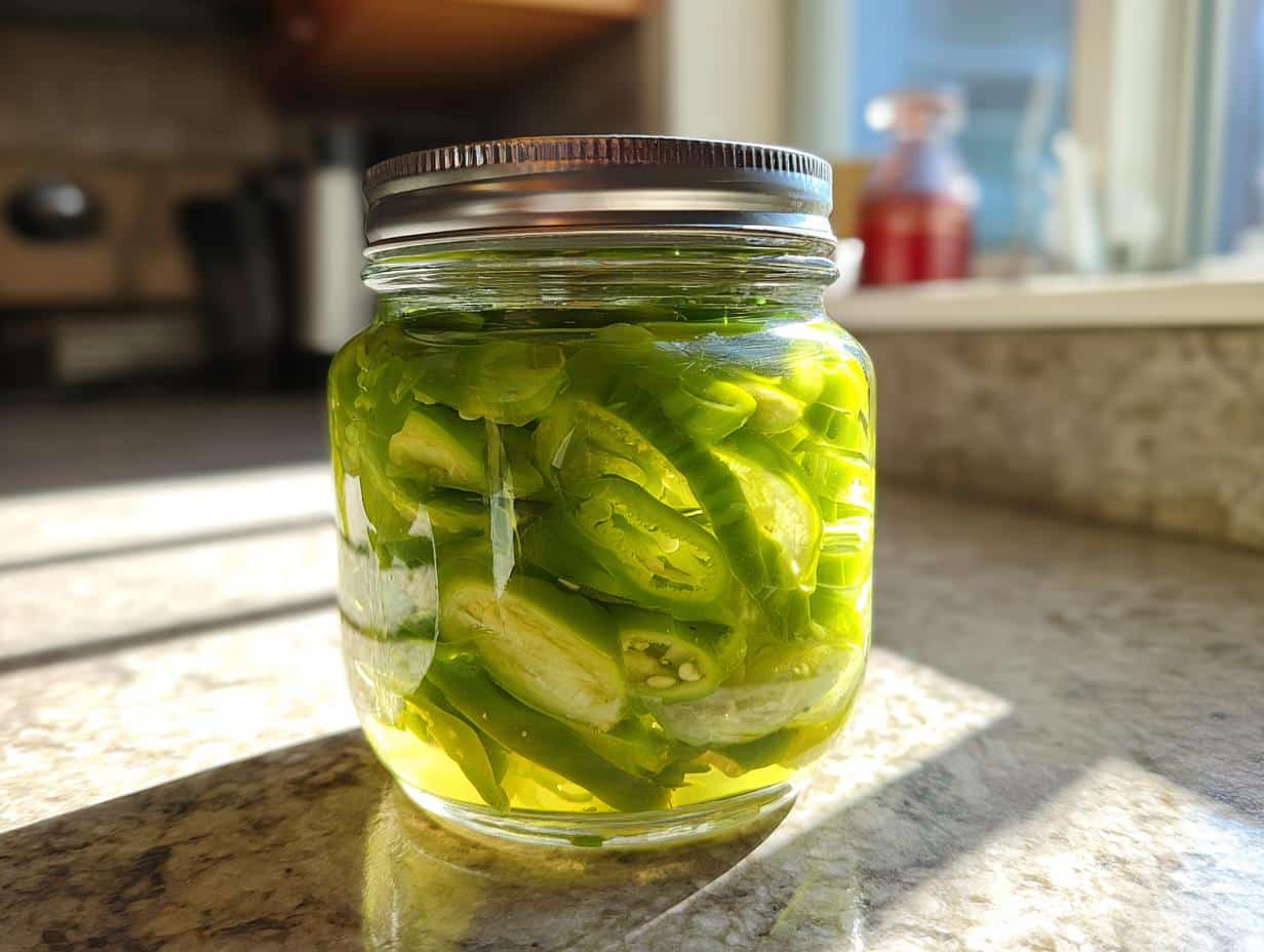 Quick Pickled Banana Peppers - detail 4