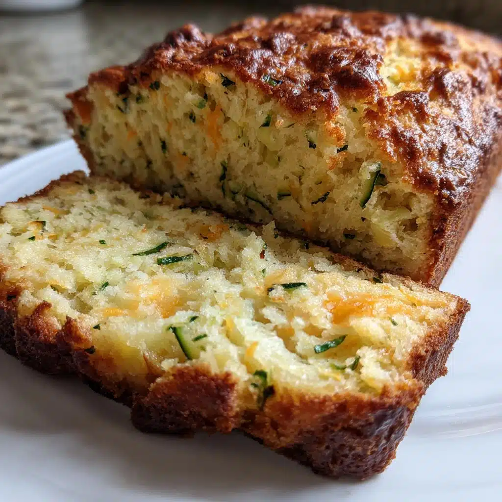 Savory Zucchini Cheddar Quick Bread - detail 1