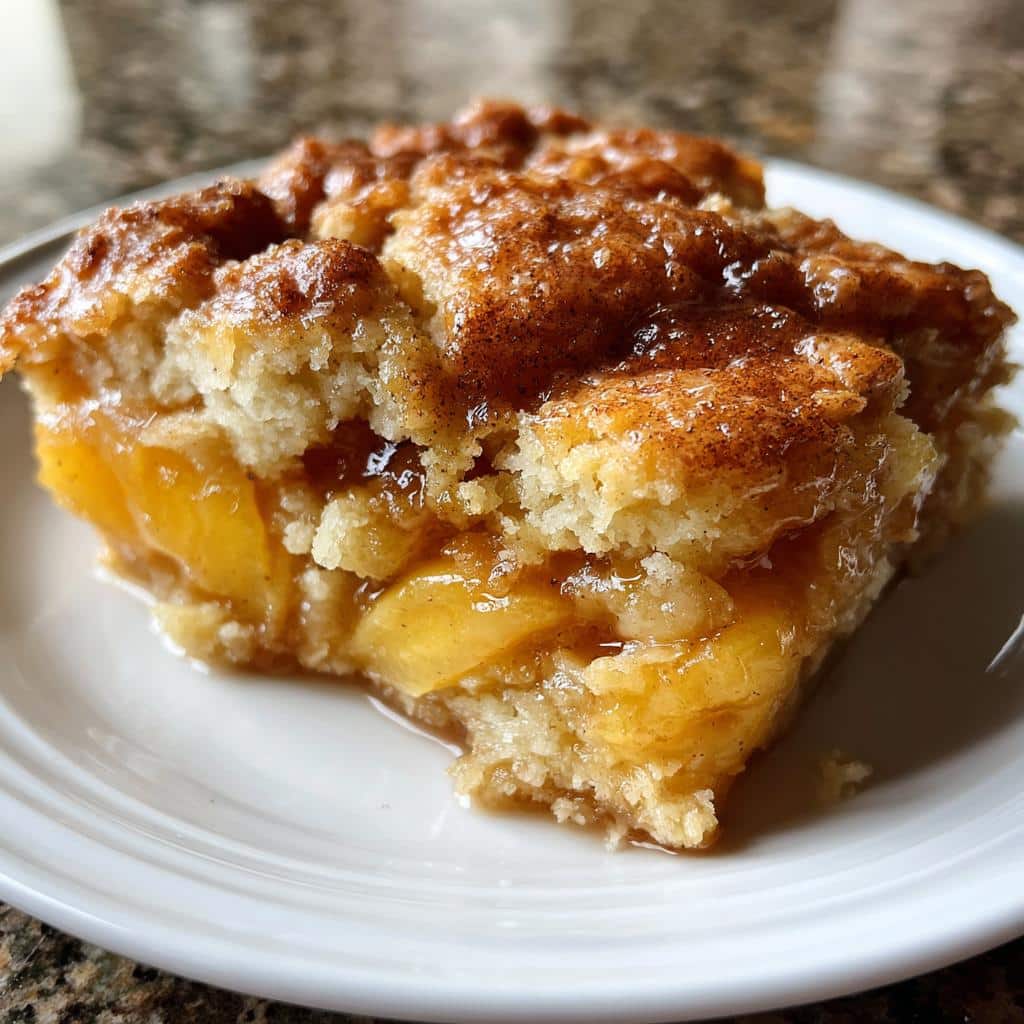 Southern Peach Cobbler - detail 3