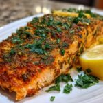 Texas Roadhouse Style Baked Salmon