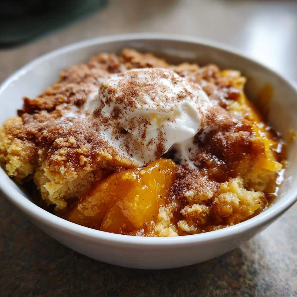 Divine Peach Cobbler with Fresh Peaches: 1 Pan Wonder