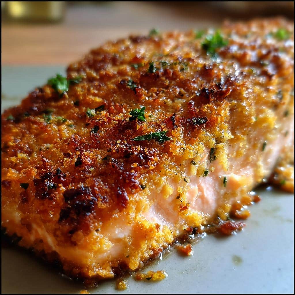 Baked Dijon Salmon - detail 1