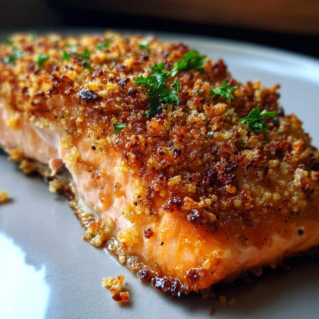 Baked Dijon Salmon - detail 3