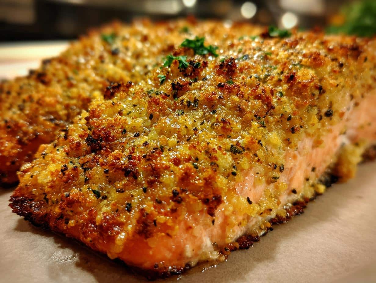 Baked Dijon Salmon: Easy & Flavorful