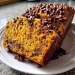 Best Chocolate Chip Pumpkin Bread 🎃🍫