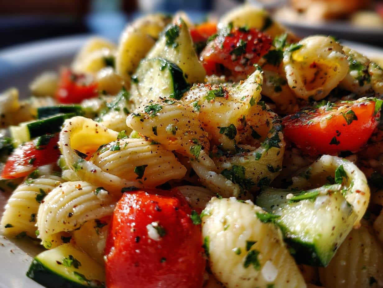 Easy California Pasta Salad 15 Min