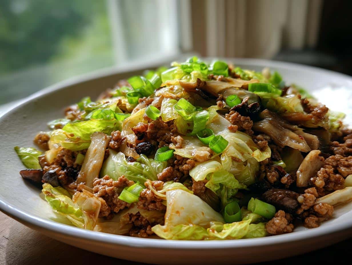 Perfect Chinese Ground Beef Stir-Fry