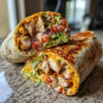 Chipotle Ranch Grilled Chicken Burrito