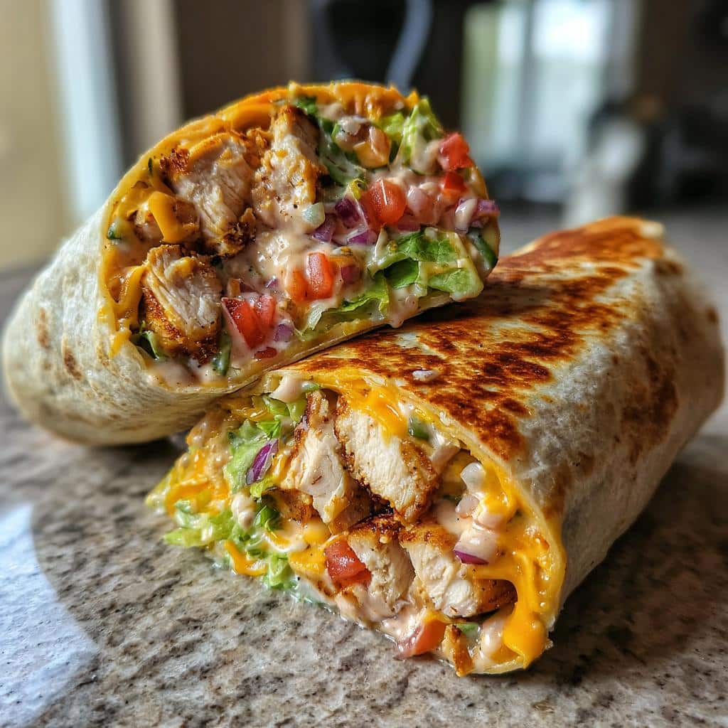Chipotle Ranch Burrito: 8 Easy Steps